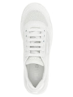 Weiße Sneaker aus Polyester im Athletic-Stil