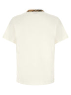 Beiges Baumwoll-T-Shirt