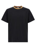 Beiges Baumwoll-T-Shirt