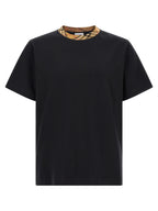 Beiges Baumwoll-T-Shirt