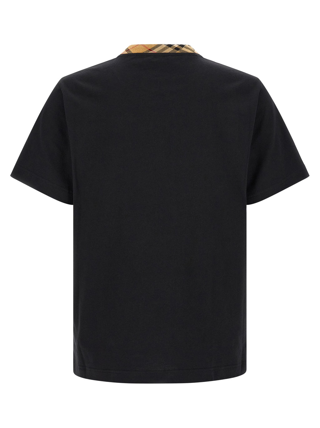 Beiges Baumwoll-T-Shirt