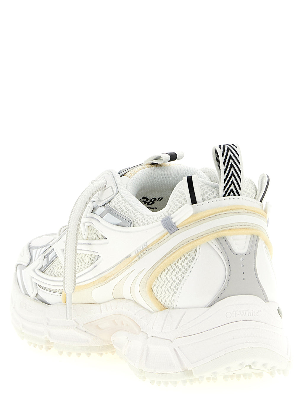 Weiße Sneaker aus Polyethylen