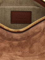 Braunes Kalbsleder Damen Crossbody Tasche
