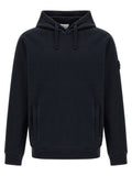 Blauer Baumwoll-Sweatshirt
