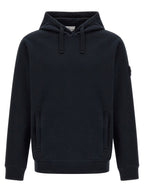 Blauer Baumwoll-Sweatshirt