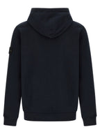 Blauer Baumwoll-Sweatshirt