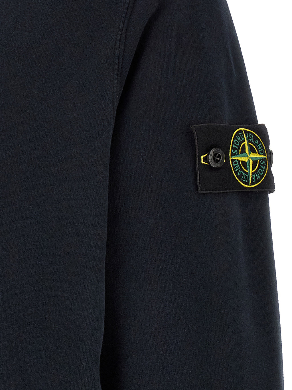 Blauer Baumwoll-Sweatshirt