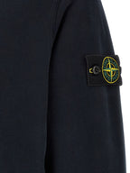 Blauer Baumwoll-Sweatshirt
