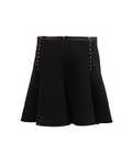 Mini-Rock in Schwarz mit Golddetails