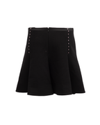 Mini-Rock in Schwarz mit Golddetails
