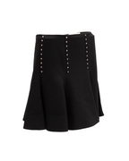 Mini-Rock in Schwarz mit Golddetails