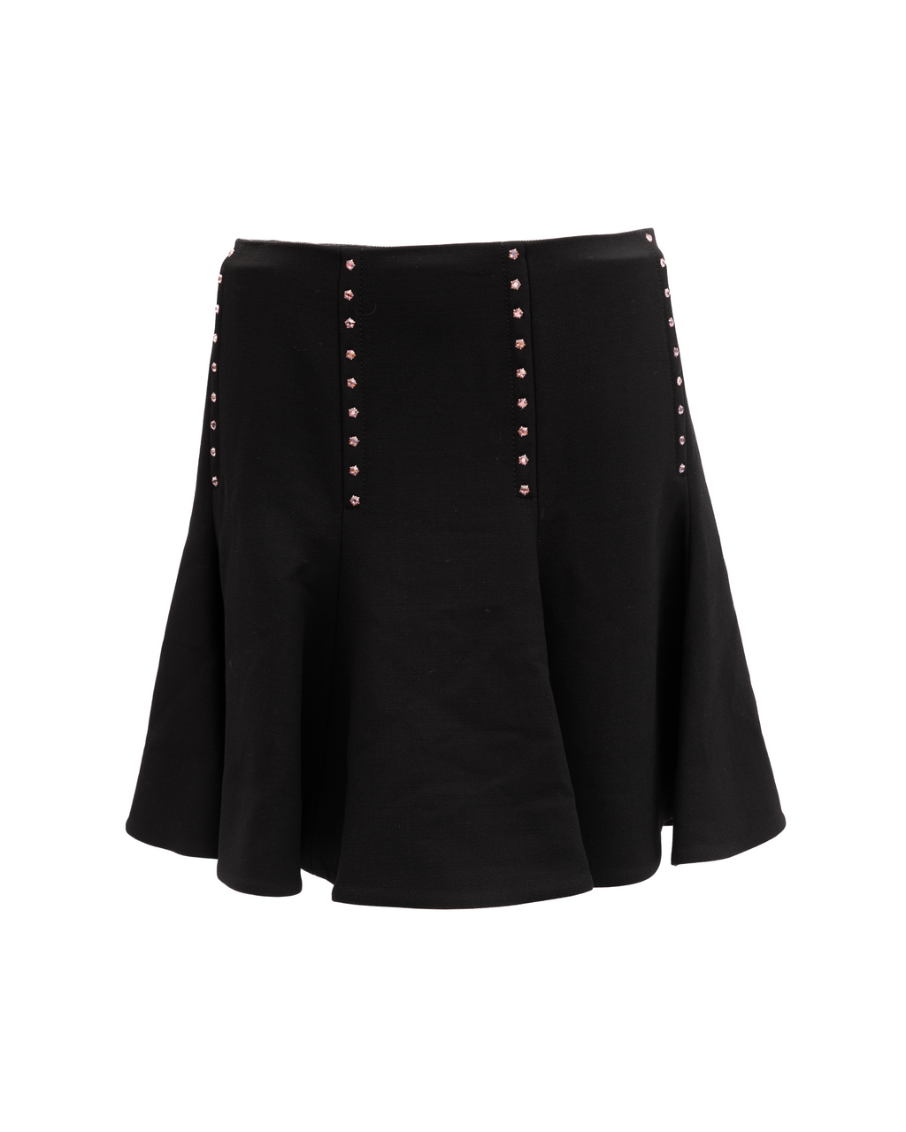 Mini-Rock in Schwarz mit Golddetails