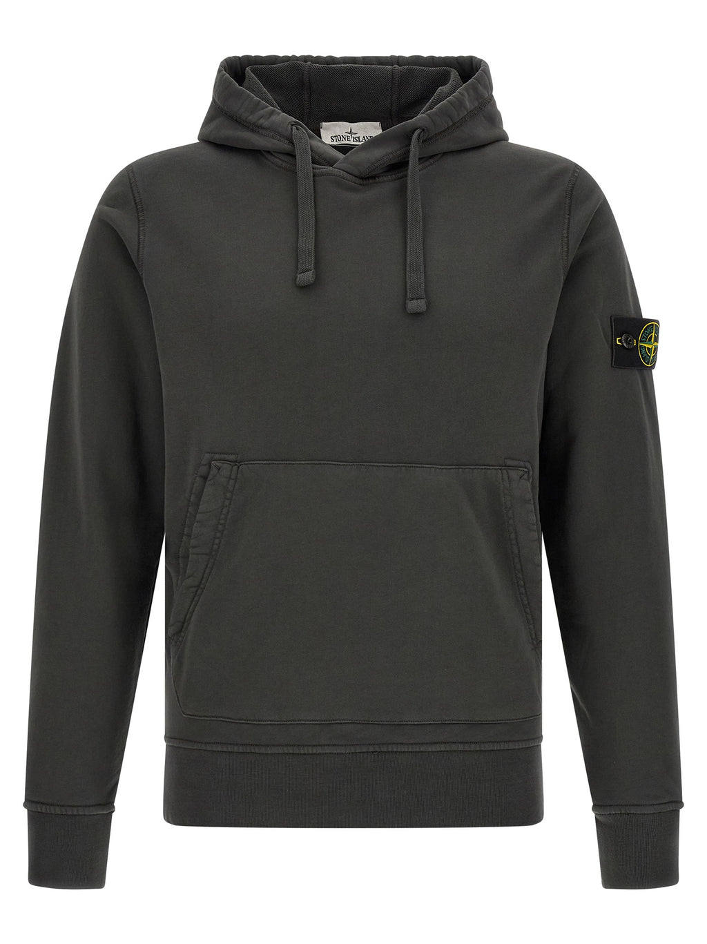 Grauer Baumwollpullover
