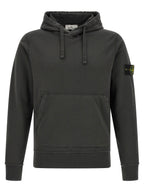 Grauer Baumwollpullover