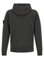 Grauer Baumwollpullover