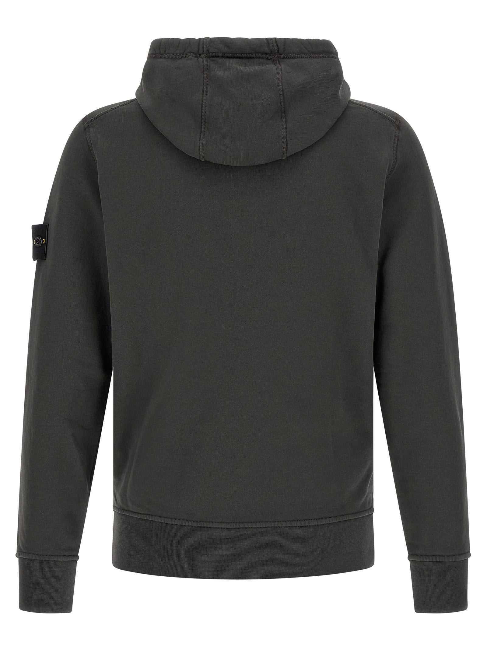 Grauer Baumwollpullover