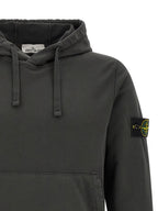 Grauer Baumwollpullover