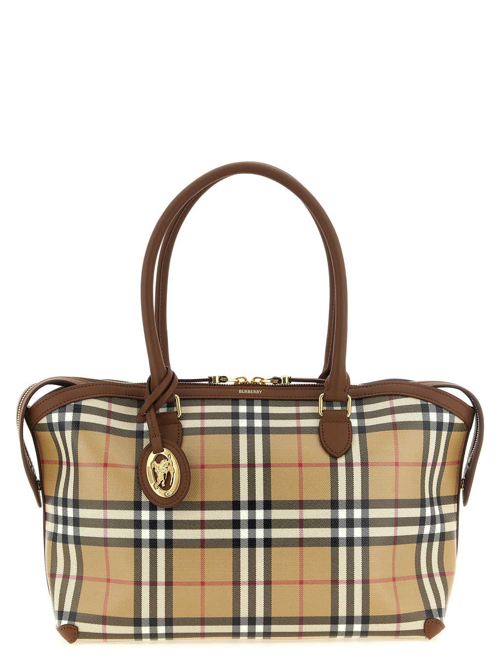 Beige Baumwolltasche