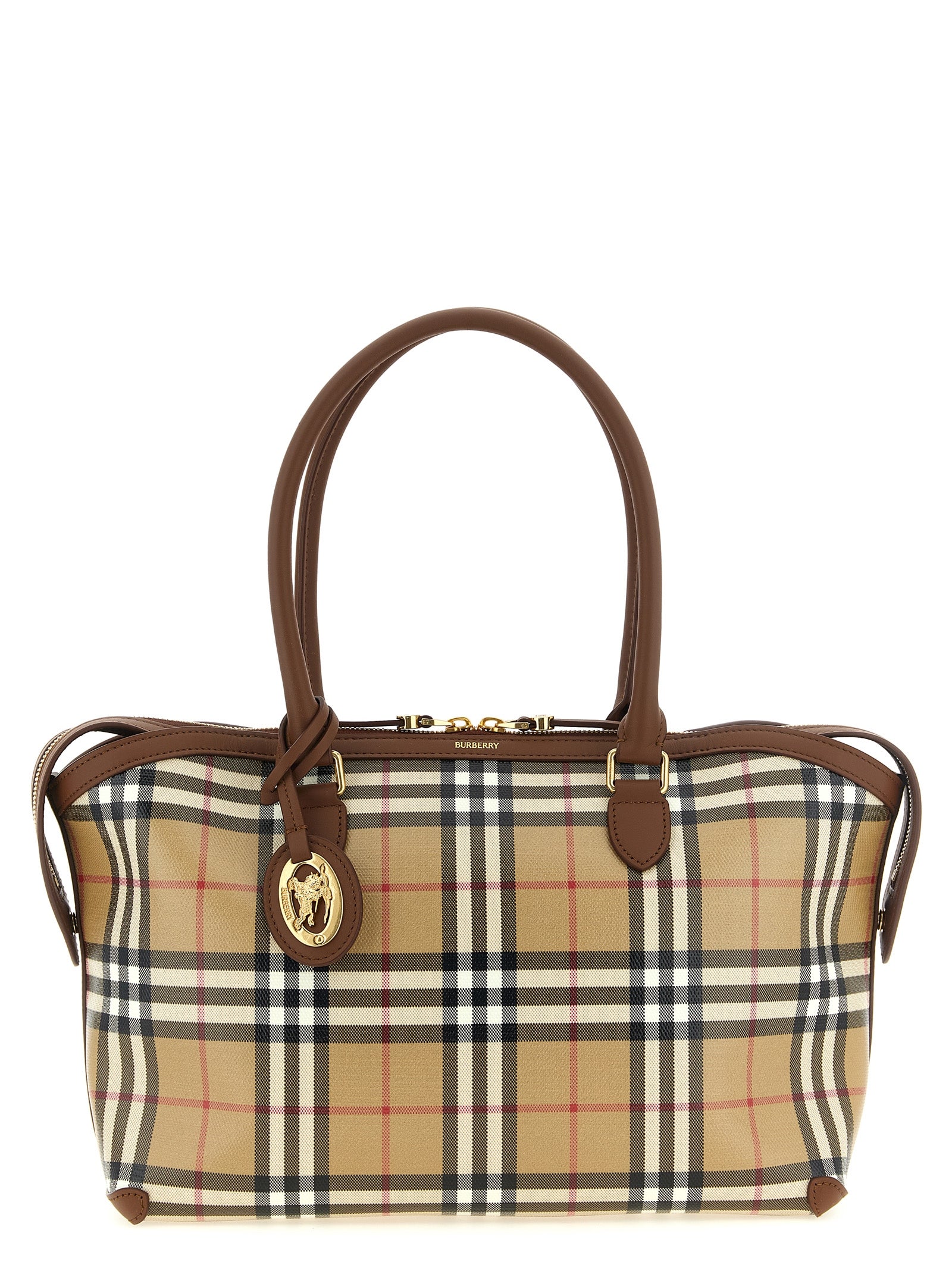Beige Baumwolltasche