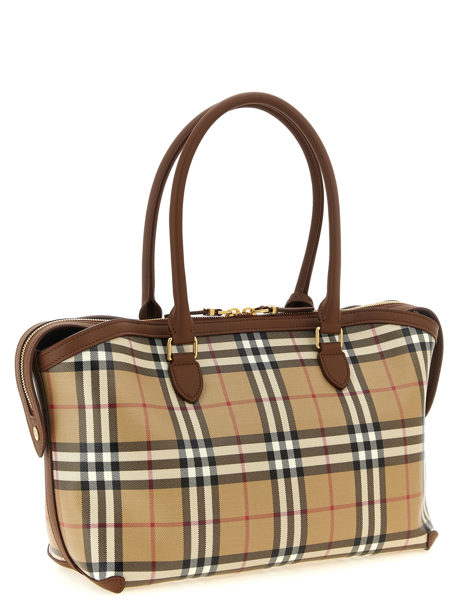 Beige Baumwolltasche