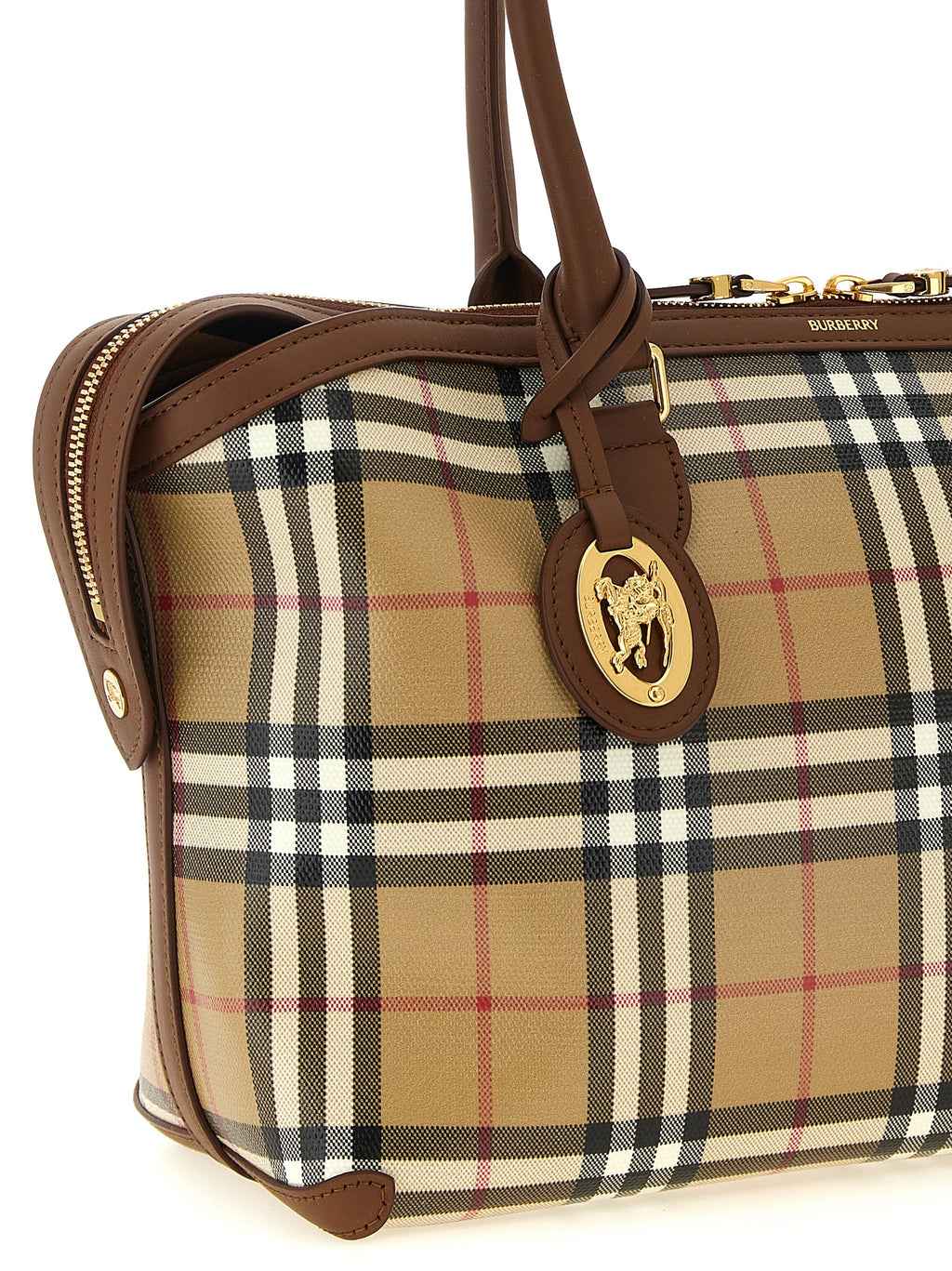 Beige Baumwolltasche