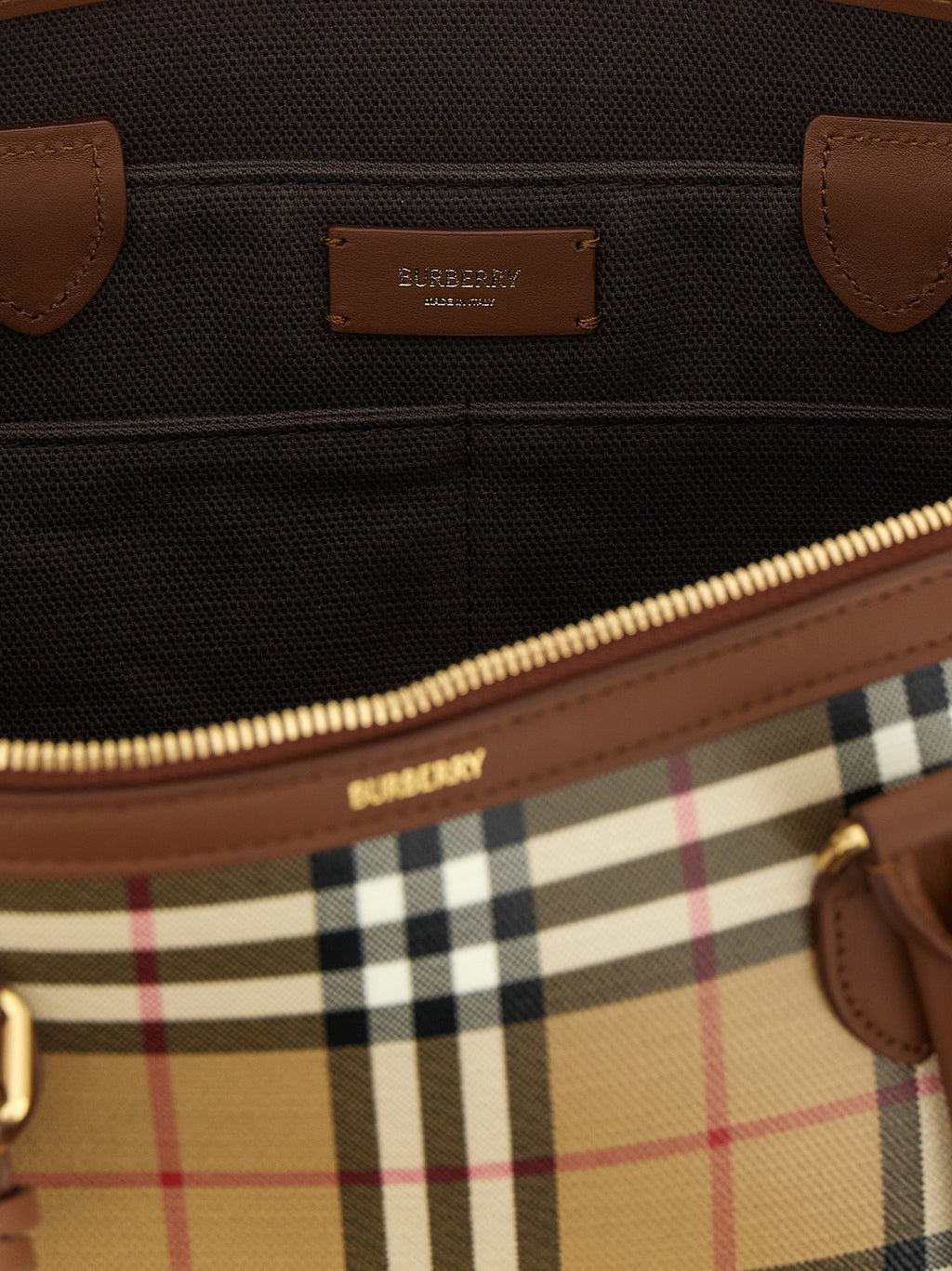 Beige Baumwolltasche