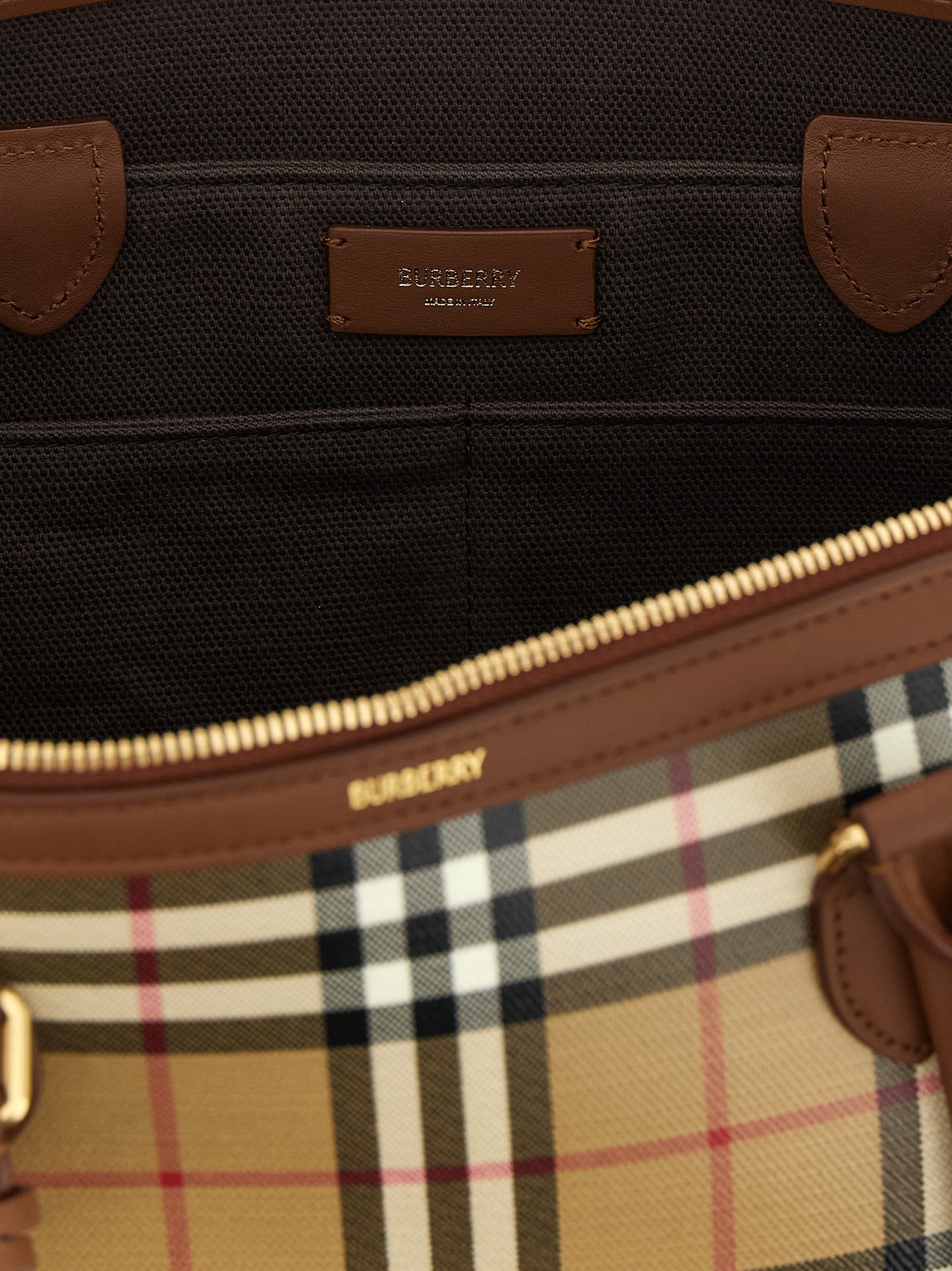 Beige Baumwolltasche