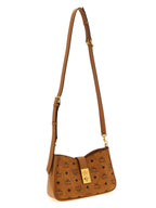 Schultertasche aus braunem Polyethylen