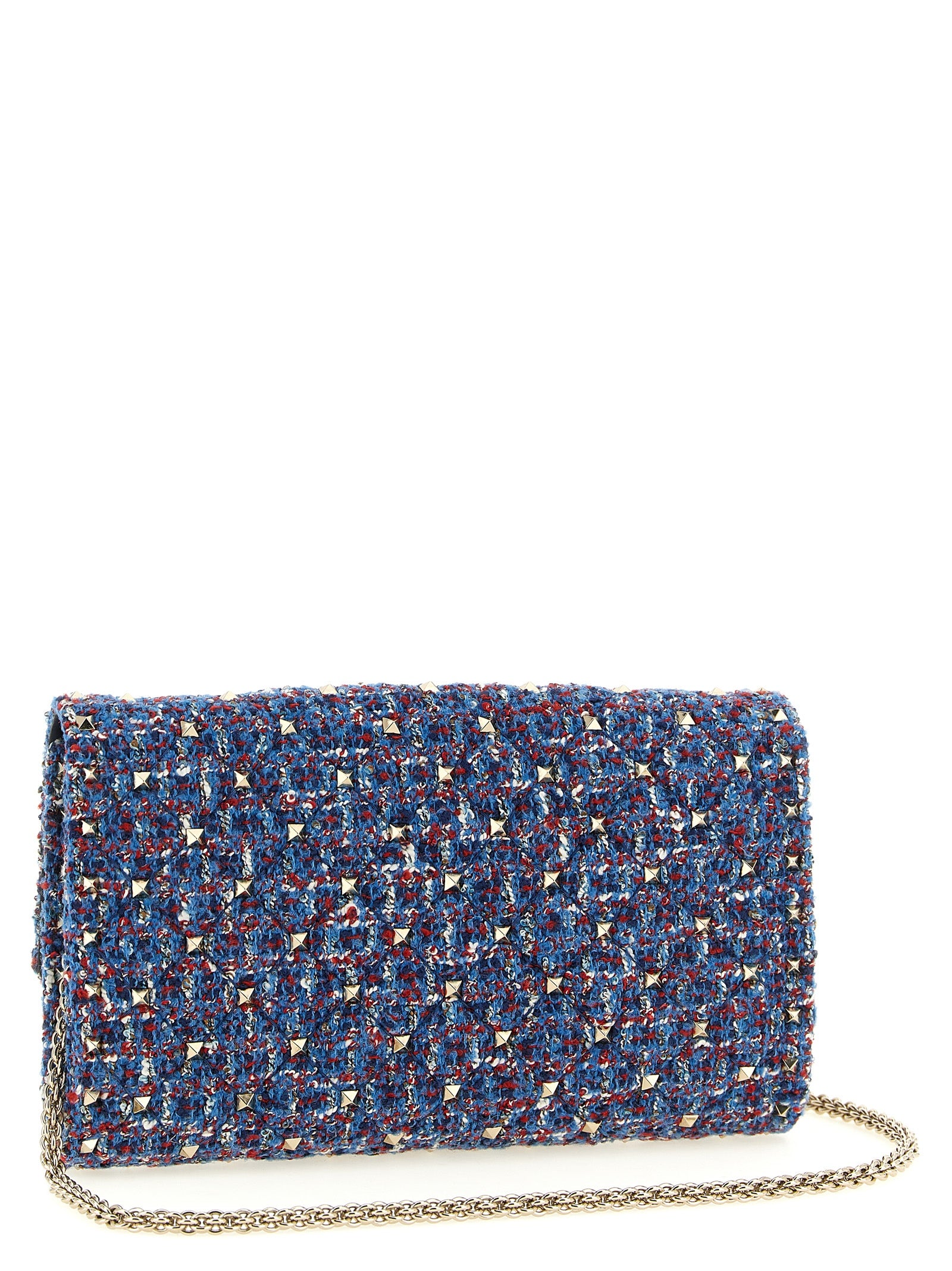 Blaue Umhängetasche aus Polyester
