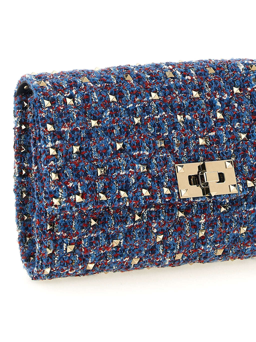 Blaue Umhängetasche aus Polyester