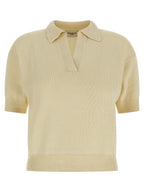 Beige Cotton Cardigan