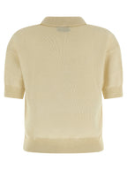 Beige Cotton Cardigan