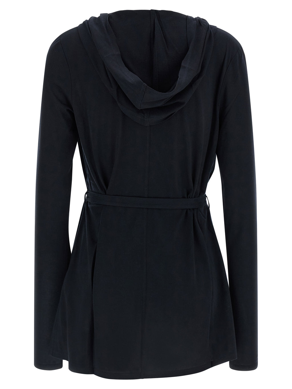 Blauer Lyocell-Strickjacke