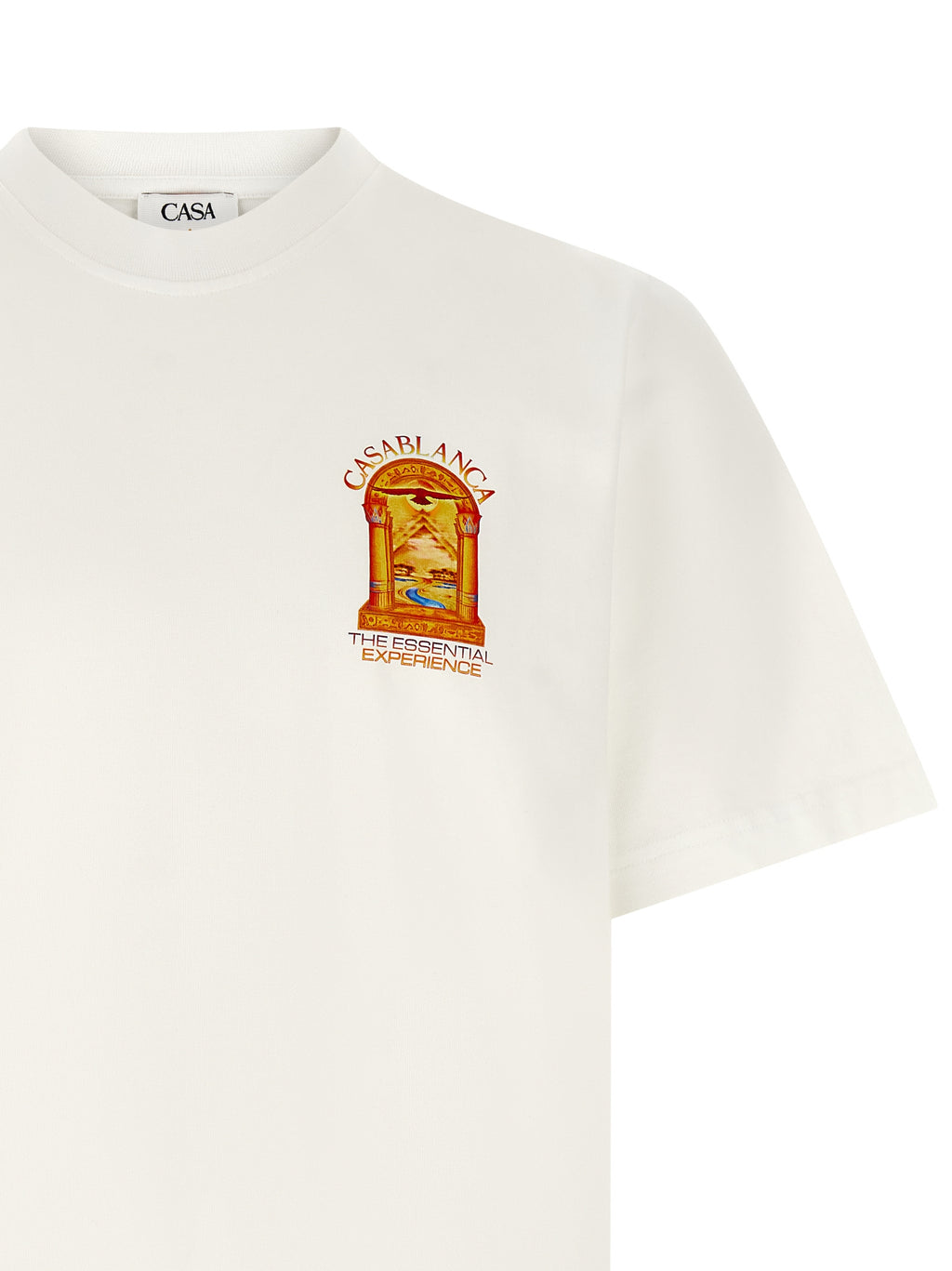 Weißes T-Shirt aus Bio-Baumwolle