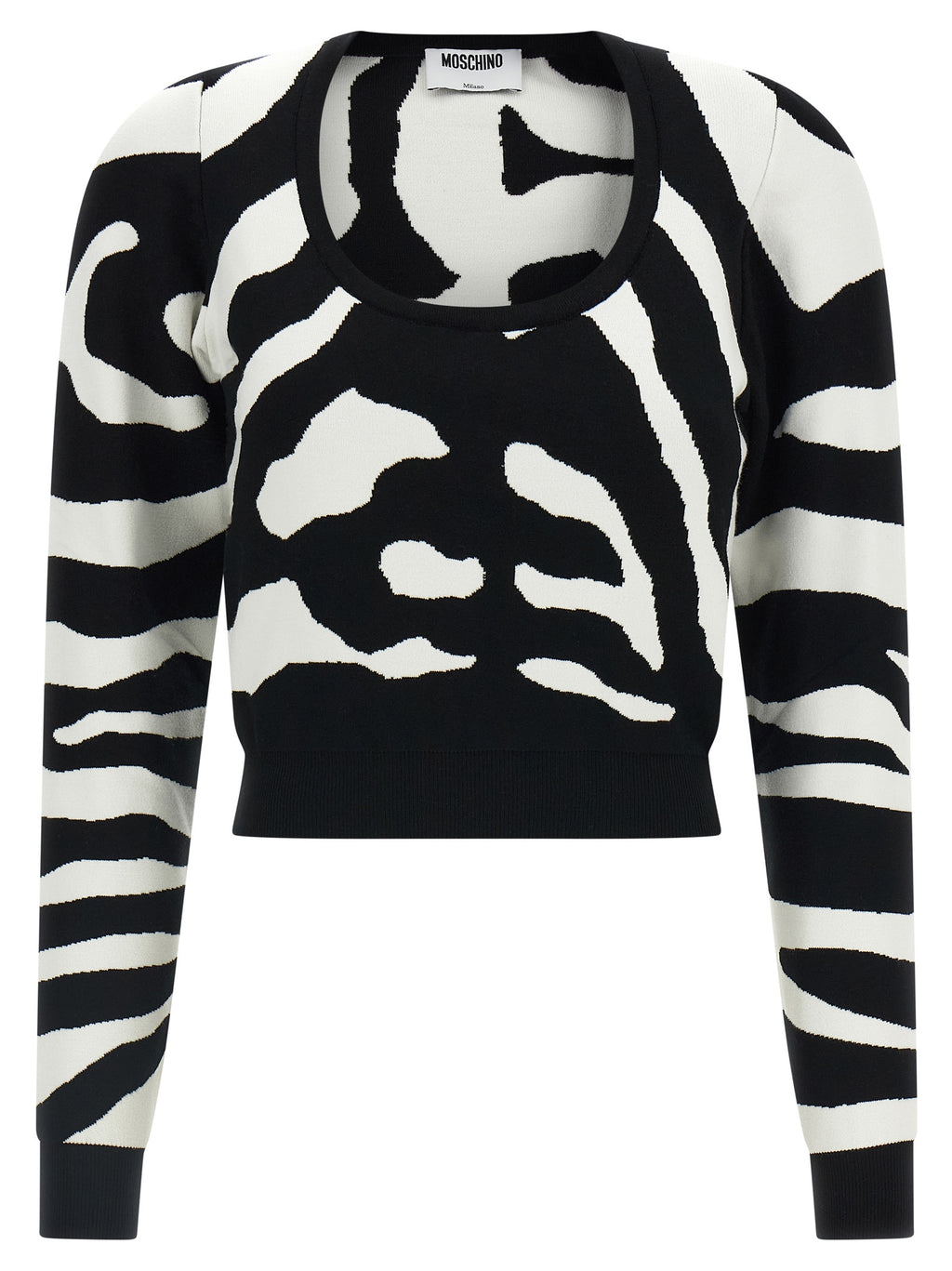 Schwarzer Cardigan aus Viskose