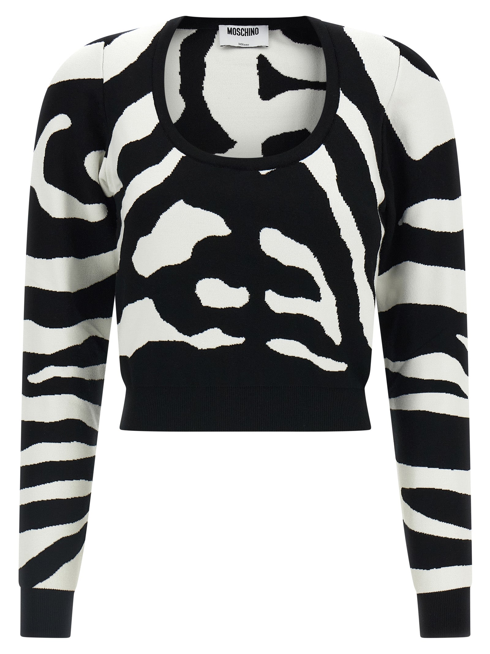 Schwarzer Cardigan aus Viskose