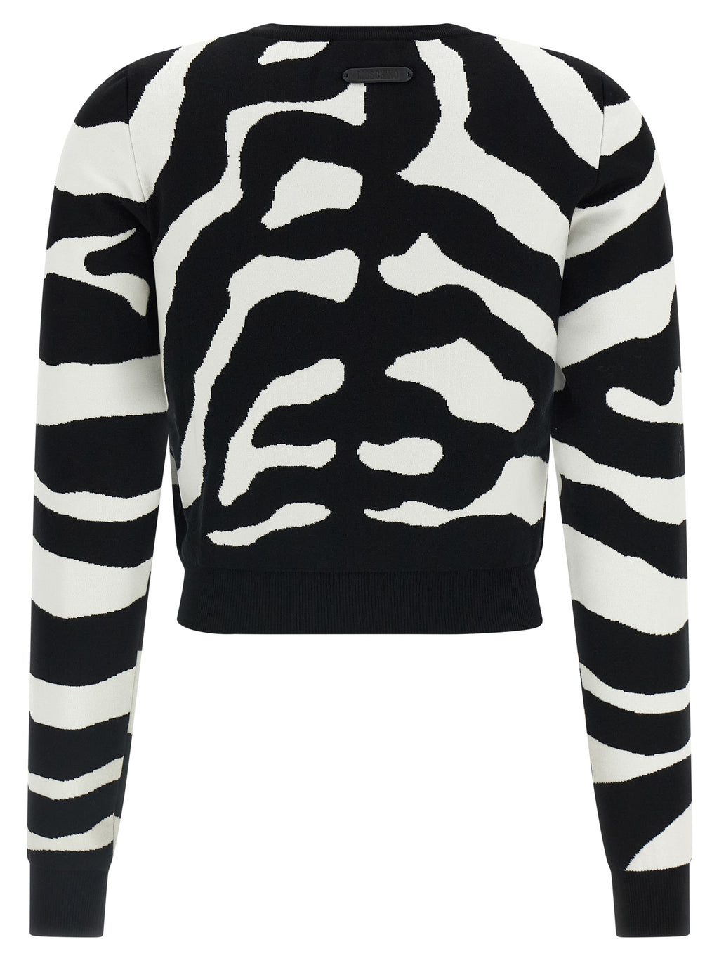 Schwarzer Cardigan aus Viskose