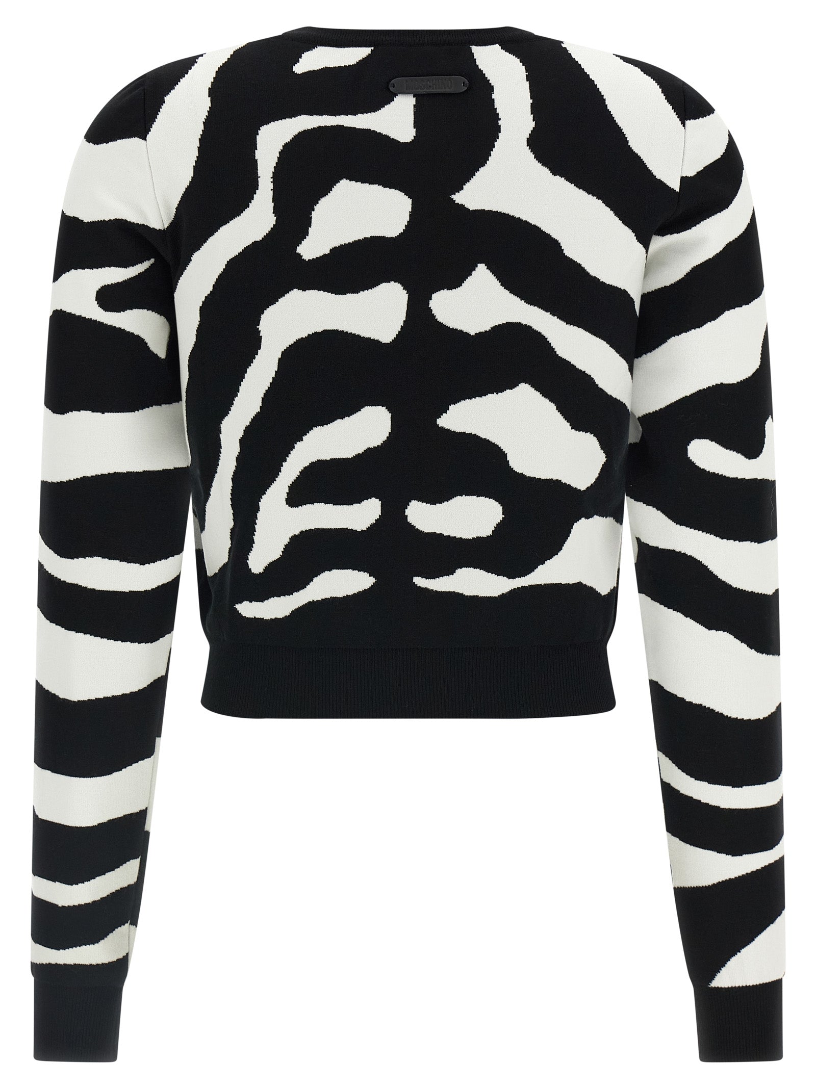 Schwarzer Cardigan aus Viskose