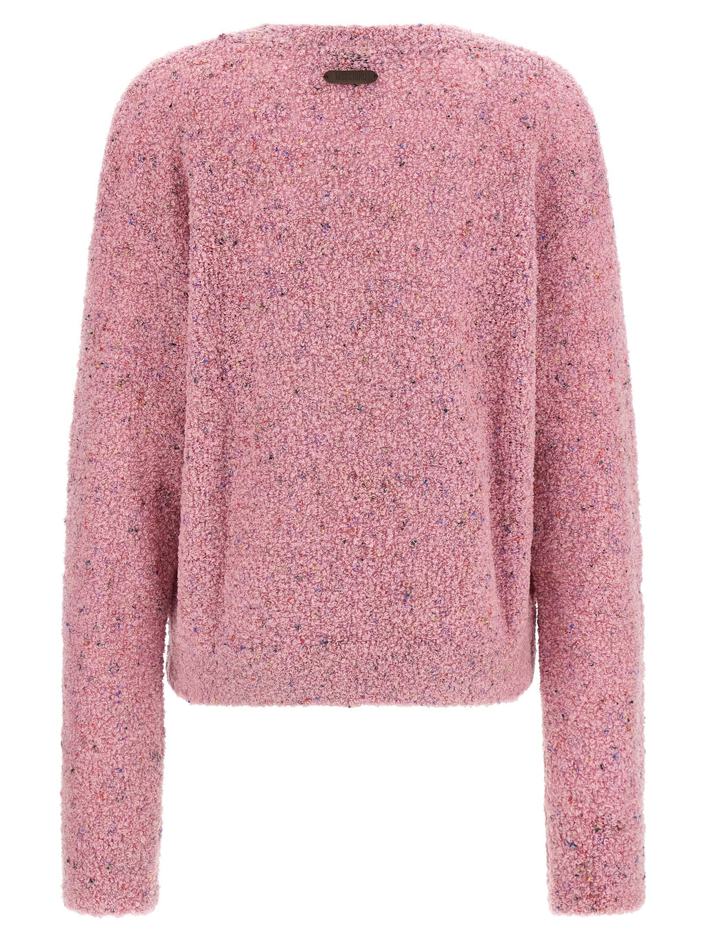 Mehrfarbige Strickjacke aus reiner Schurwolle