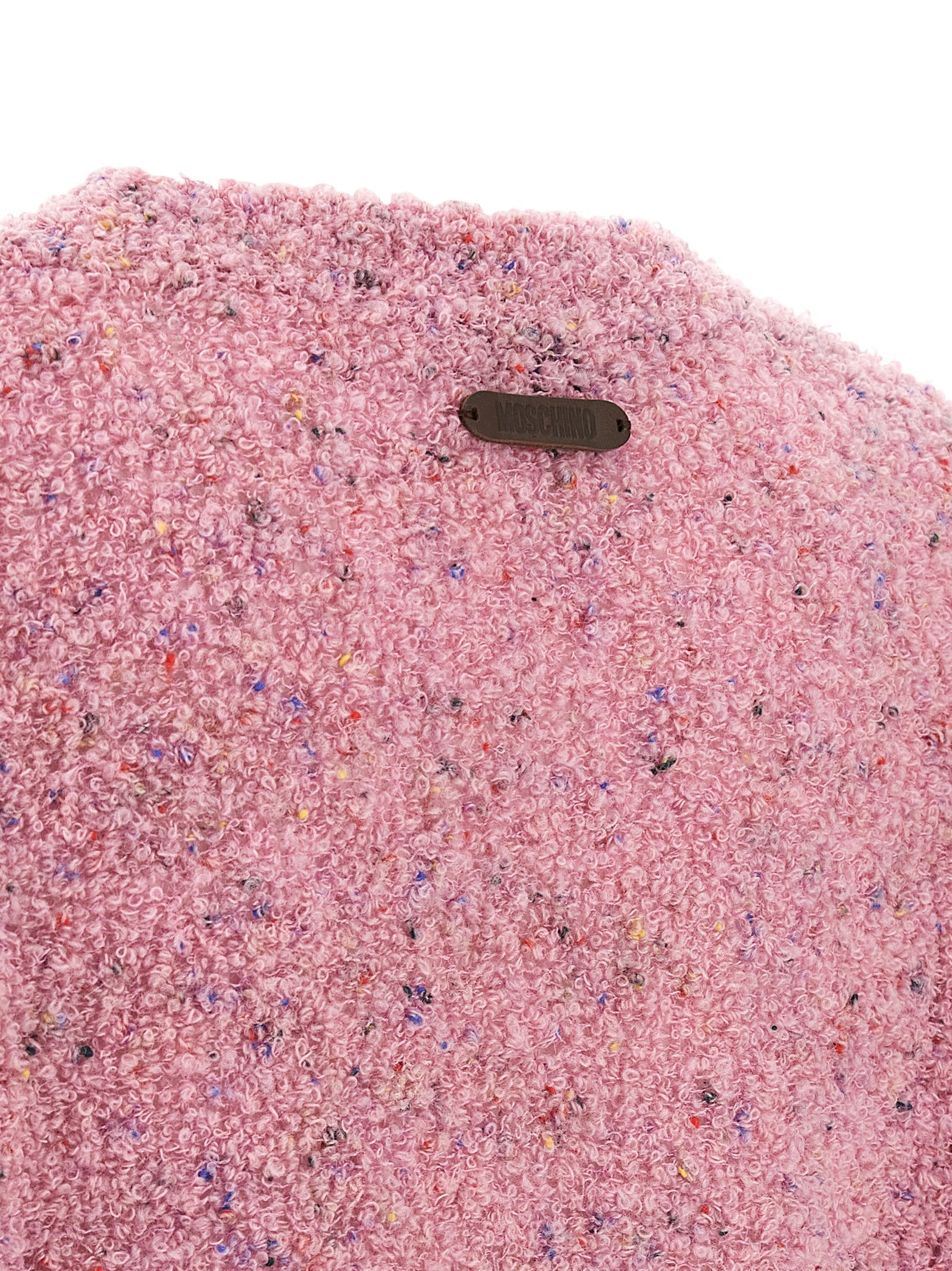 Mehrfarbige Strickjacke aus reiner Schurwolle