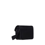 Schwarze Schultertasche aus Polyamid