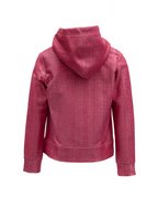 Pullover-Hoodie in schimmerndem Pink
