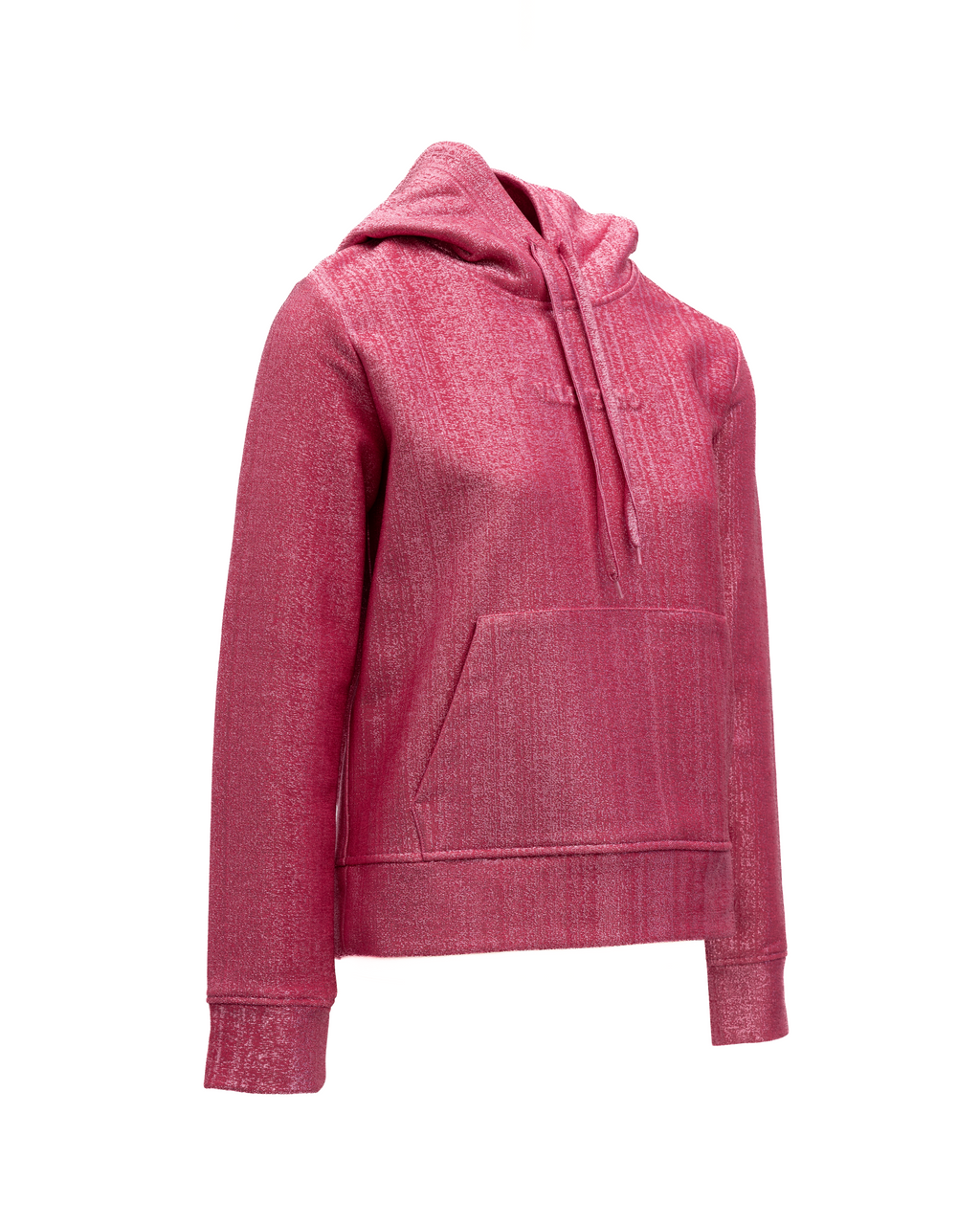 Pullover-Hoodie in schimmerndem Pink