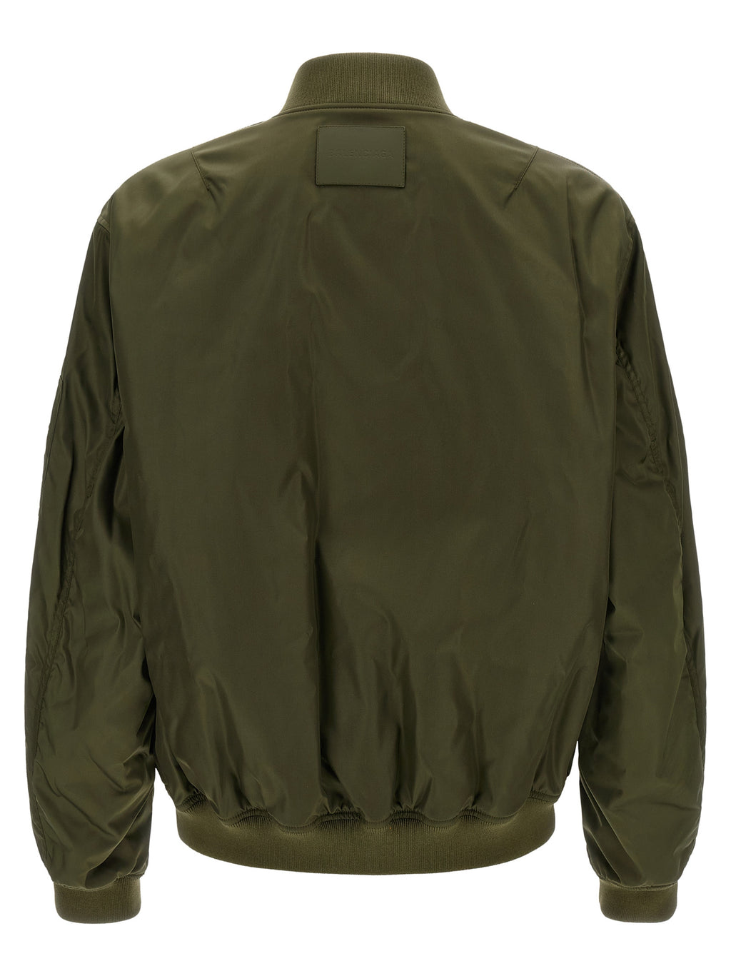 Zweifarbige Polyamid-Bomberjacke