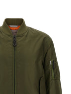 Zweifarbige Polyamid-Bomberjacke