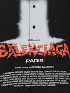 Schwarze Baumwollbluse