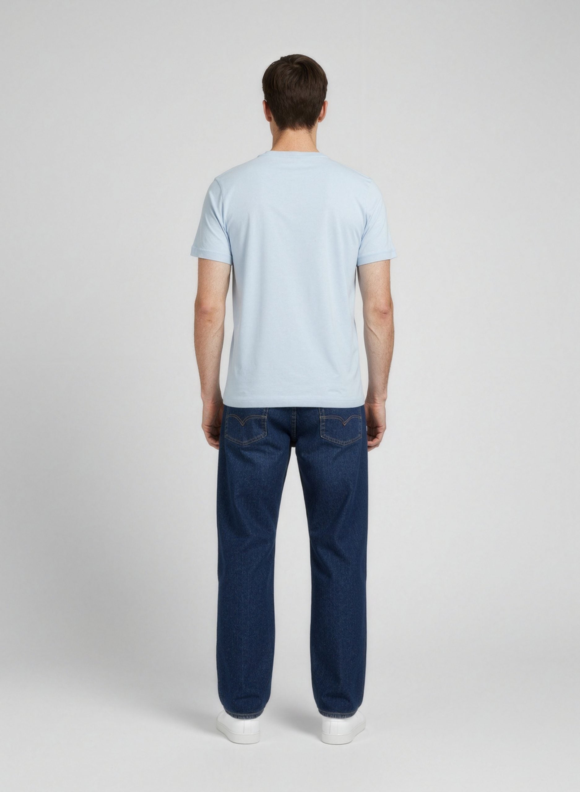 Bicolor Cotton T-Shirt