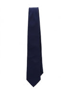 Blaue Seidenkrawatte