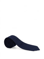 Blaue Seidenkrawatte