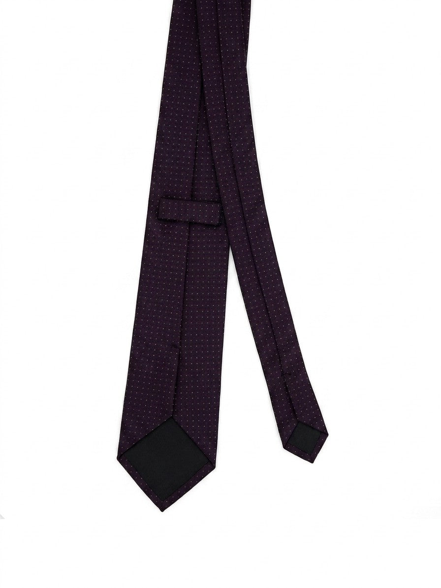Seidenkrawatte in Violett